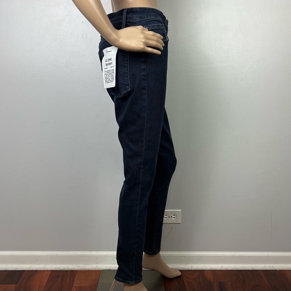 NEW FRAME DARK WASH SKINNY JEANS - Picture 6 of 11